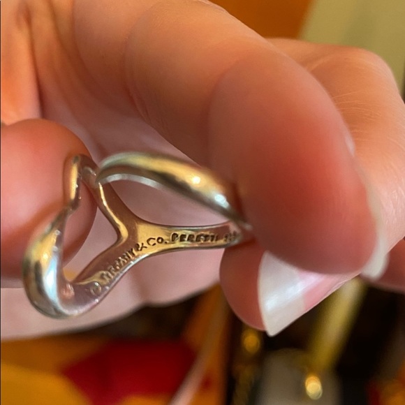 ❤️TRADED❤️Tiffany & Co. Elsa Peretti Open Heart Ring - Picture 10 of 13